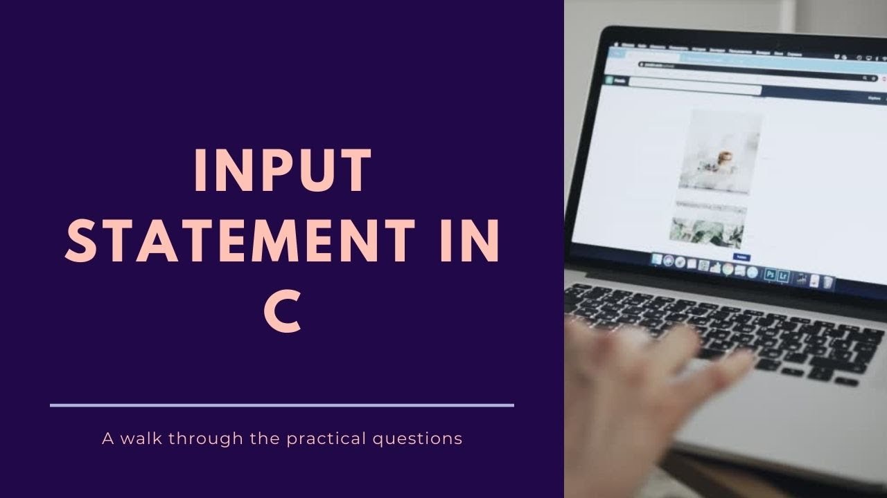 3.1) Input statement in C | C Programming - YouTube