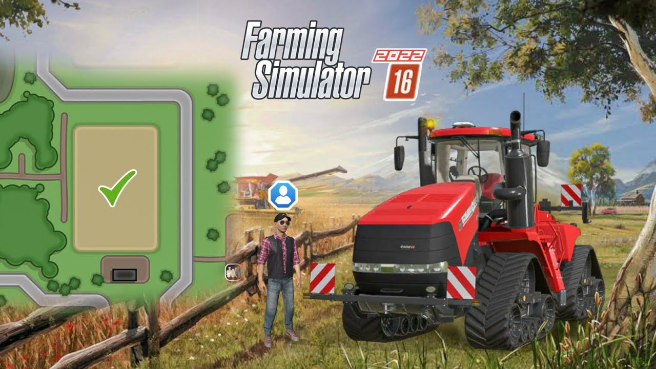 Fs16 Map Biggest field challenge in Fs16 | Fs16 Multiplayer | Timelapse | - YouTube