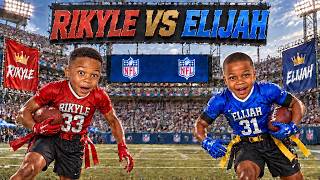 Rikyle & Elijah’s First Flag Football Session | Football America Leicester Shopping Trip