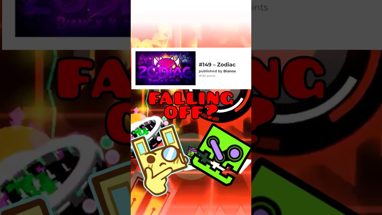 Technicals thoughts on zodiac falling off the demon list