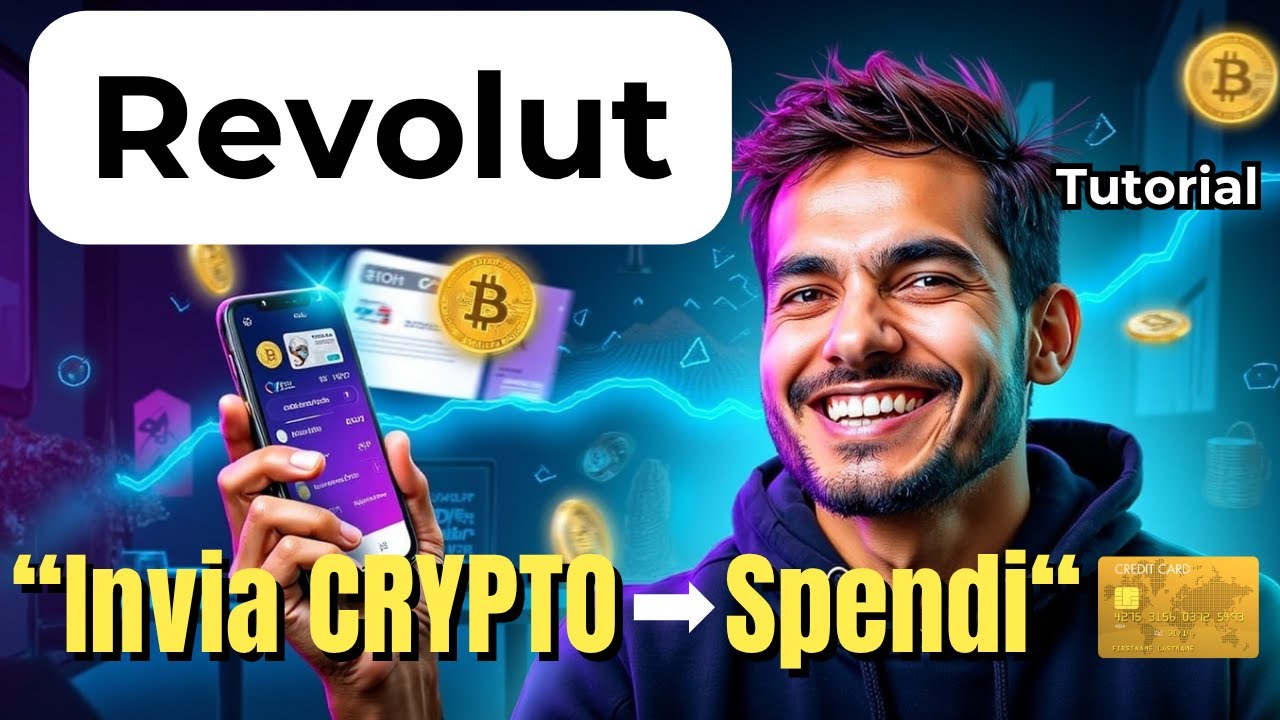 Inviare crypto su Revolut e usarle con una carta virtuale 💳 – GUIDA COMPLETA