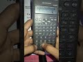 SOLVING TWO QUADRATIC EQUATION USING CASIO CALCULATOR fx-100ms