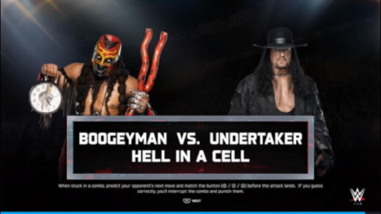 Boogeymaaan VS The Undertaker*n Hell In A Cell Match-Wwe2k25