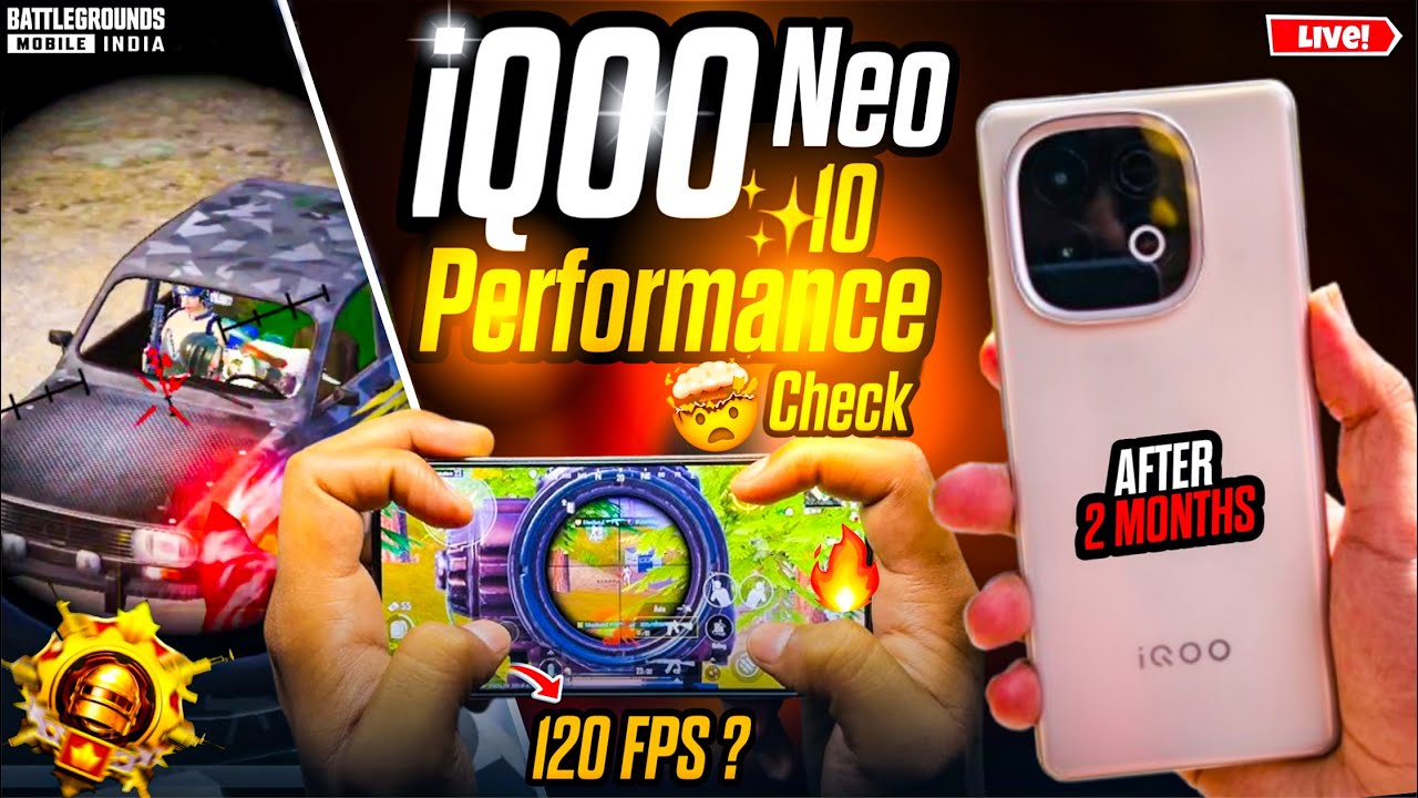 2026 Gameplay Live Stream 🤯With iQOO neo 10 Performance Check🔥 ||YouTuberKon❤️

