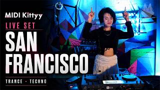 MIDI Kittyy – 30 Minute – LIVE Uplifting Trance DJ Set in San Francisco | Exclusive IDs &amp; US Debut