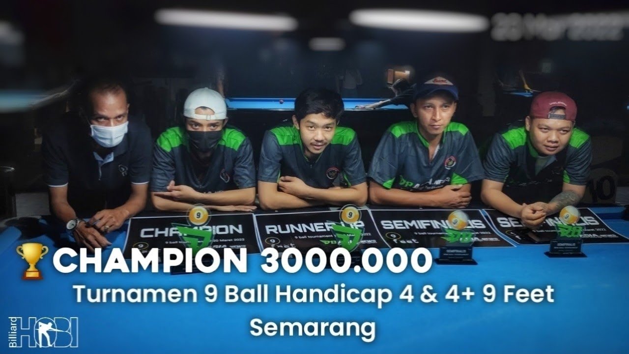 Unyil Kudus HC 4+ vs Ipin HC 4 | FINAL Turnamen 9 Ball Pemula HC 4 & 4+ di 9 Feet Semarang