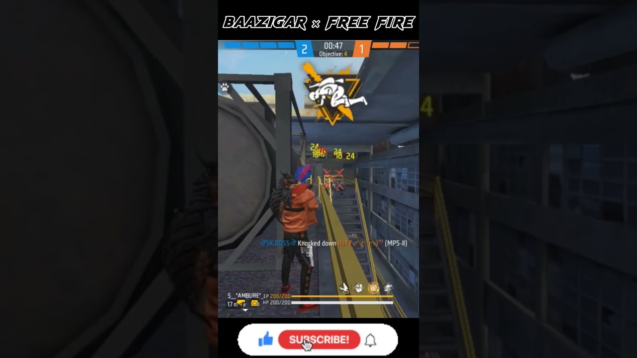 Baazigar × Free Fire Revenge 🥵🥵#freefire #shorts