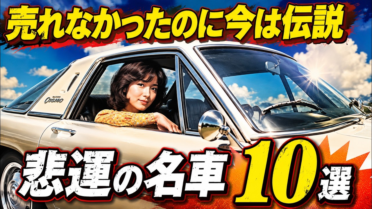 10 Legendary Japanese Classic Cars That Failed at Launch - YouTube