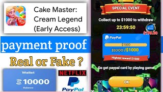 Cake Master app payment proof // Cake Master app real or fake // Cake master app ? screenshot 4