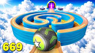 Going Balls, SpeedRun, Going Balls Portal Run Gameplay Level 1227 screenshot 2