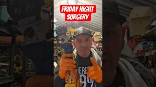 Friday night repair from Doctor Lefthandthread's Surgery #shearcordless #repair