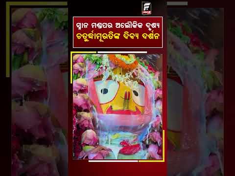 ସ୍ନାନ ମଣ୍ଡପର ଅଲୌକିକ ଦୃଶ୍ୟ, ଚତୁର୍ଦ୍ଧାମୂରତିଙ୍କ ଦିବ୍ୟ ଦର୍ଶନ ! ll FOCUS PLUS ||