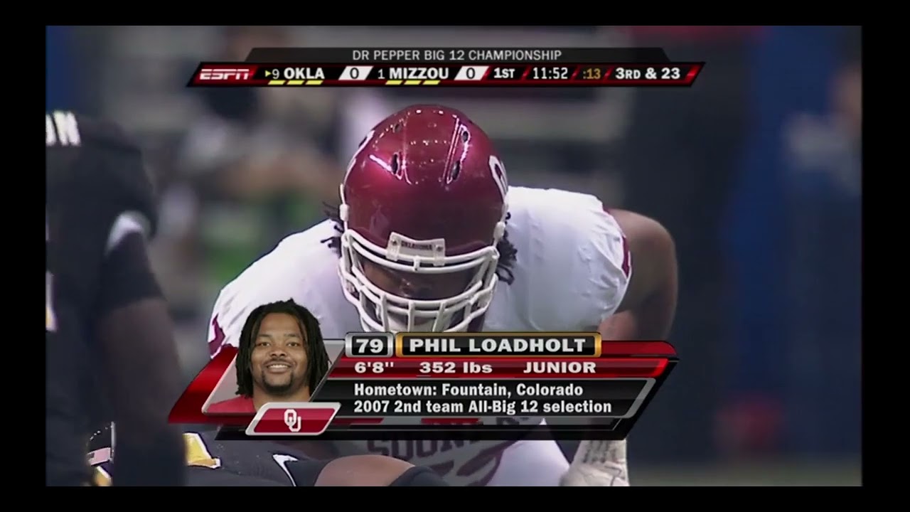 2007 Big XII Championship Oklahoma vs Missouri | Full Game