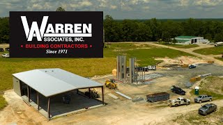 Full Macon Bibb County Fire Training Facility Construction Progress Warren Associates Building Contractor News