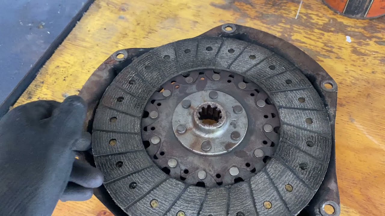 Oliver 550 Rebuild PTO and Engine Clutch Disassembly Ep 9 YouTube