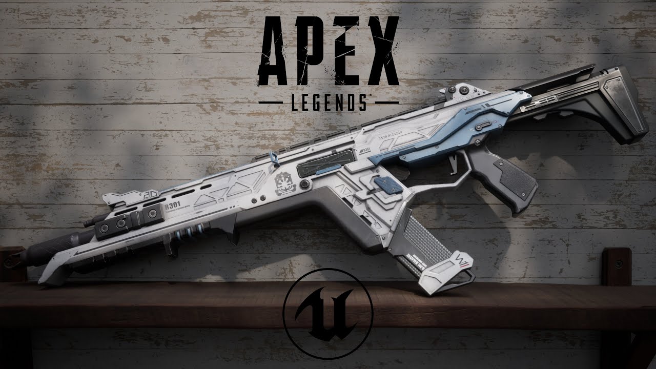 Apex Legends R-301 asset recreation || Unreal engine 5 - YouTube