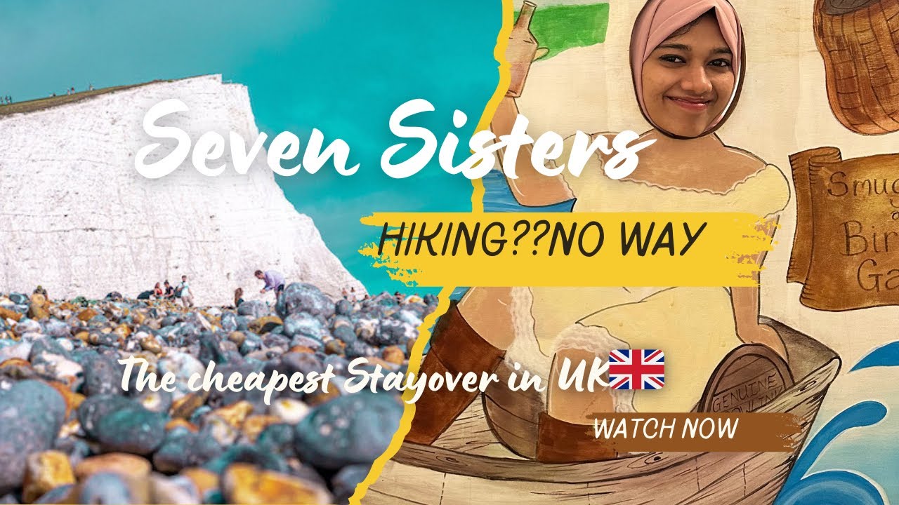 Things u know about Seven Sisters Cliff|Train,Travel & cheapest stayover in uk |UK vlog malayalam