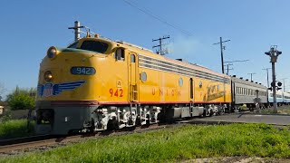 Union Pacific E-8A Diesel Locomotive at the Southern California Railway Museum