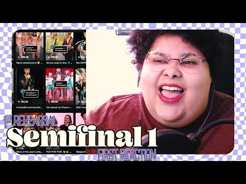 Eurovision 2023 - First Reactions to Semifinal 1 First Rehearsals | Lili Loves
