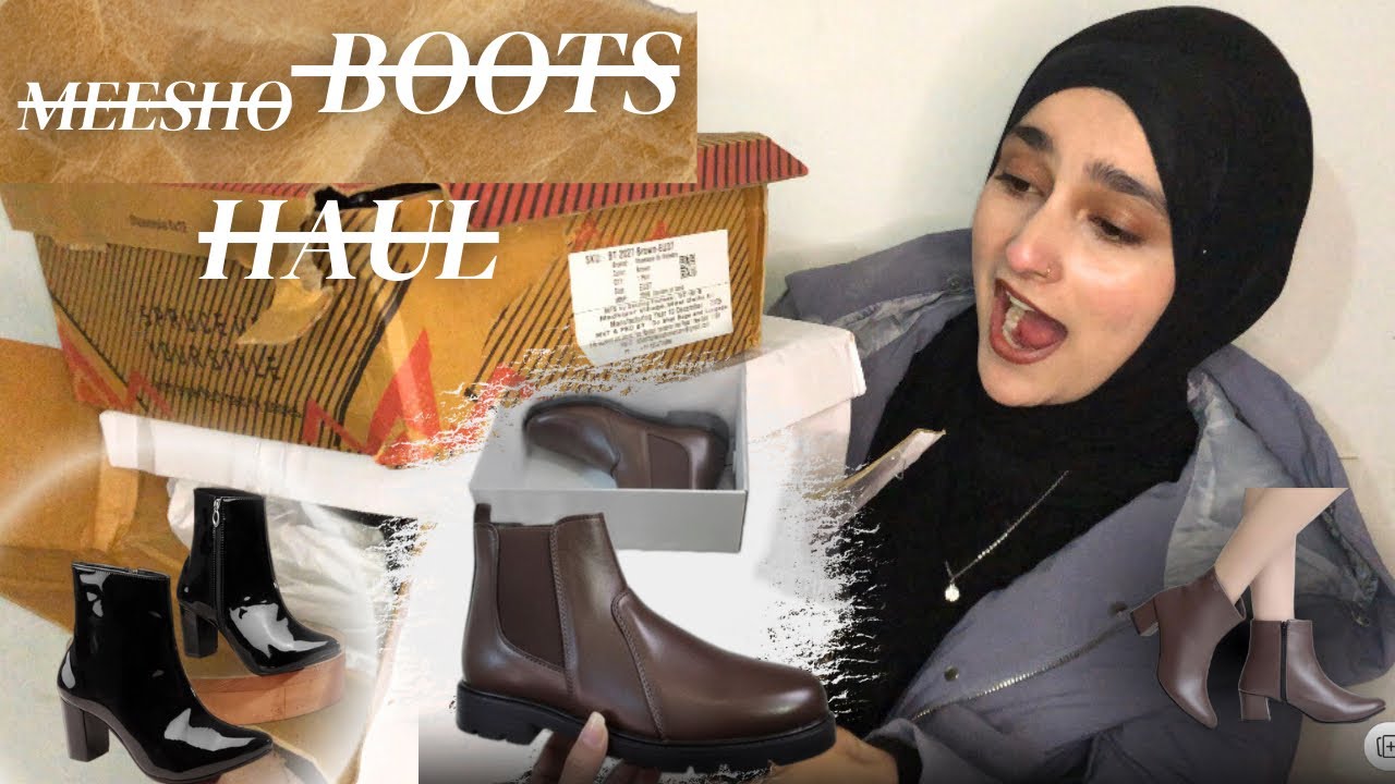 Meesho boots 👢 haul 🛍️ || Affordable & stylish 