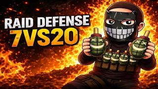 7vs20 RAID DEFENSE - RUST FR