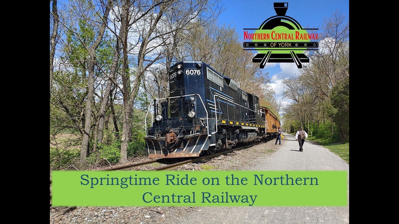 Riding the Northern Central Railway to Seven Valleys, PA