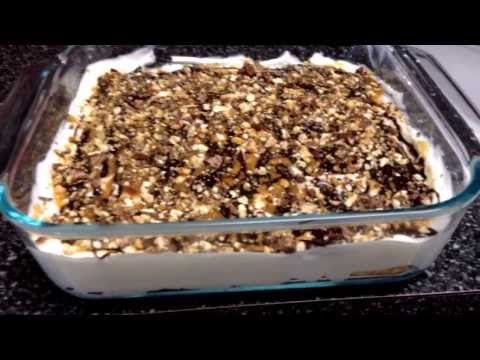 New Recipe! Weight Watchers Friendly - Snickers Bar Pie! 4 Points Plus!