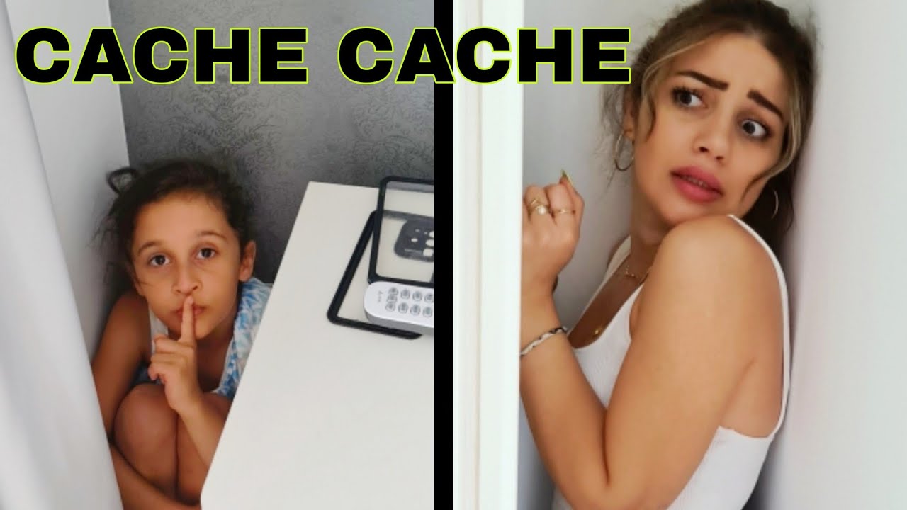CACHE CACHE DANS NOTRE VILLA DE VACANCES !