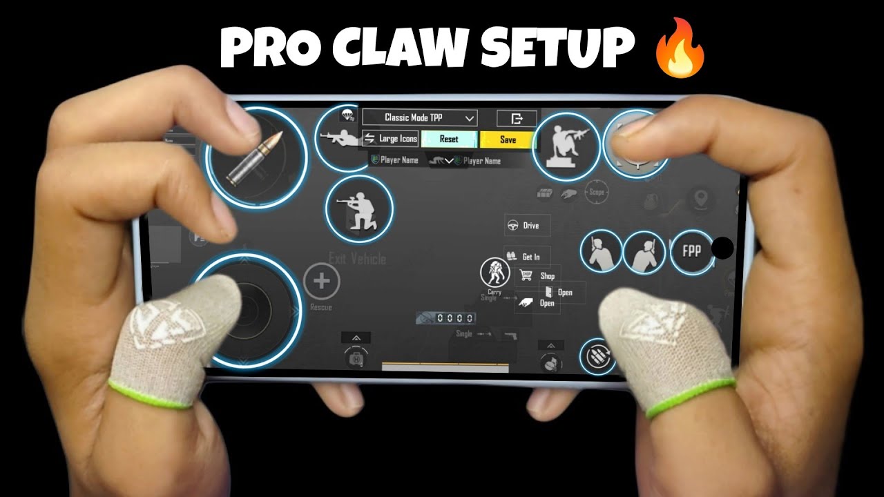 Pro Claw Setup Reveal 🔥 | 5 Finger Handcam PUBG Mobile