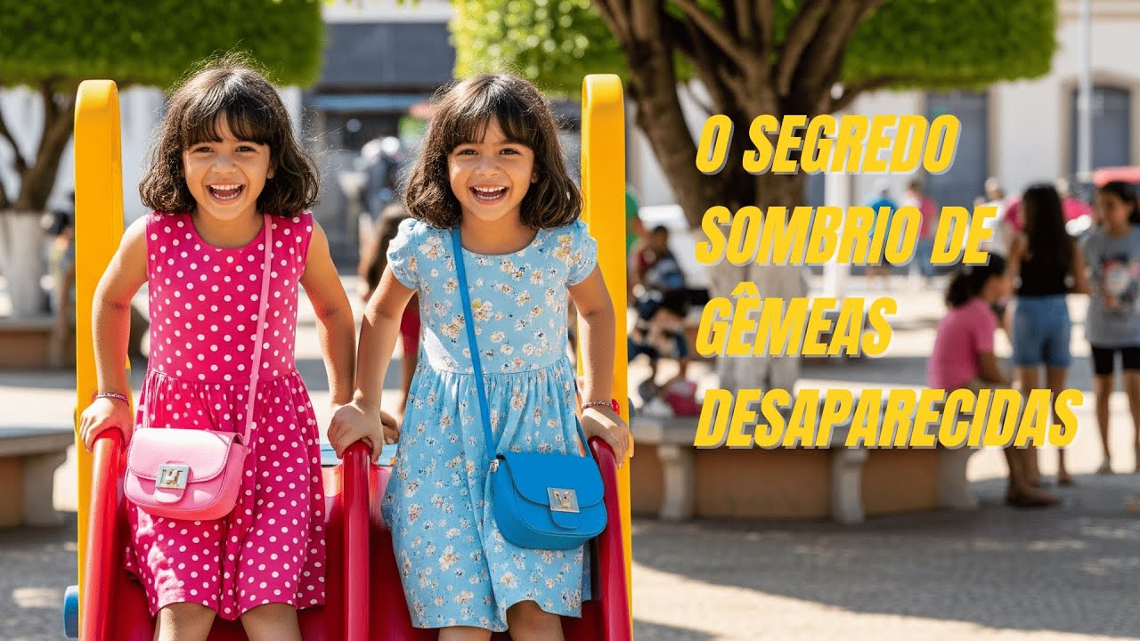 Gêmeas desaparecem em parque infantil — 12 anos depois, a mãe encontra algo no antigo escorregador…