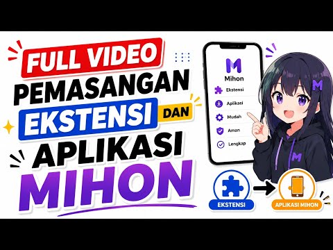 FULL TUTORIAL!! Cara Pasang Aplikasi Dan Cara Pasang Ekstensi Aplikasi MIHON