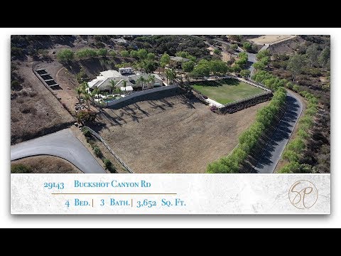 29143 Buckshot Canyon Rd., Escondido, CA home video tour