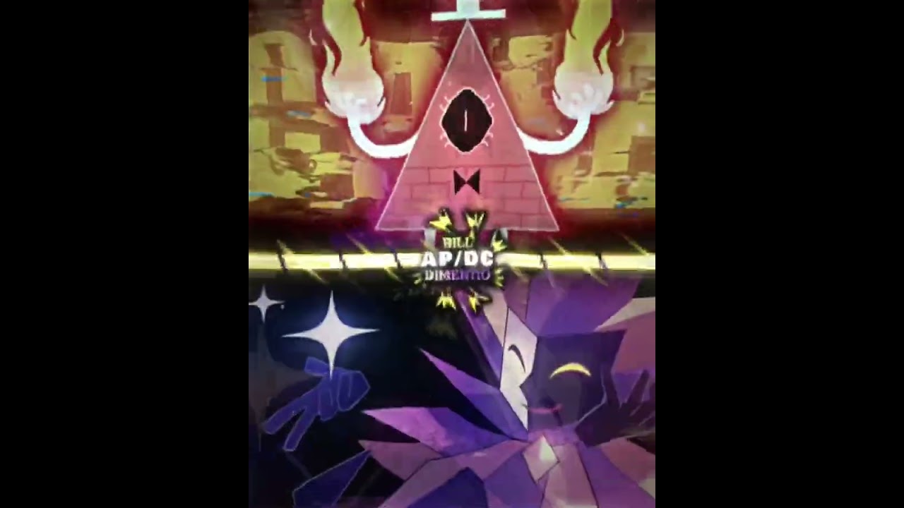 Bill Cipher Vs Dimentio | #edit #wisedit #gravityfalls #supermario #fypシ゚ #debate #1v1 #shorts