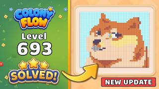 Colony Flow! Level 693 Walkthrough 🐜 | ABI GAMES Solution & Gameplay 🧩 (New Update)