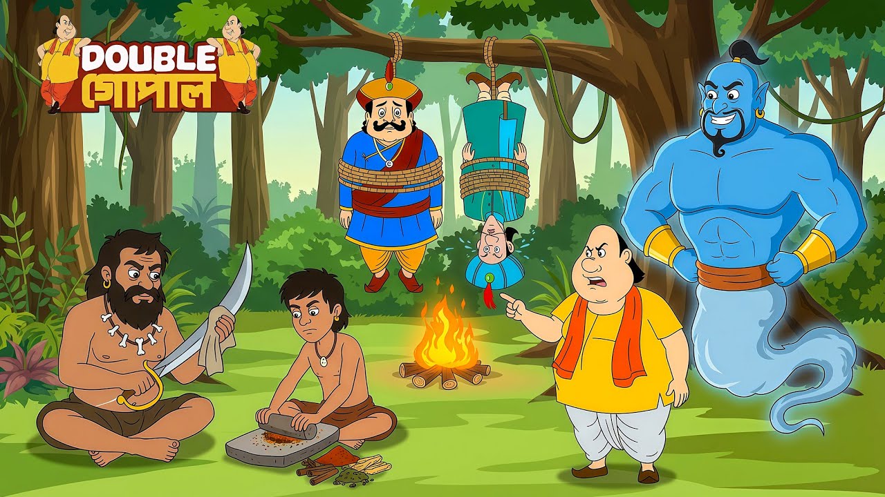 গোপাল দাদা কি জঙ্গলি আদিমানবের হাত থেকে রাজা–মন্ত্রীকে বাঁচাবে? | Gopal Bhar | New Episode 2025