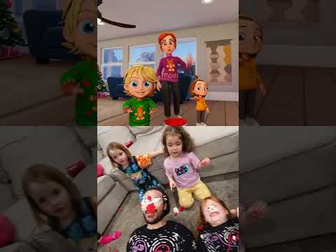 Vloggy vs Adley!! The Red Nose Reindeer Challenge!