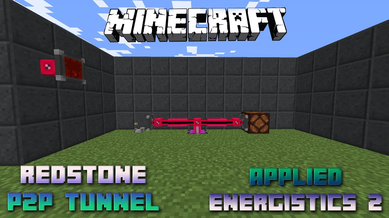 Redstone P2P Tunnel 📀 Minecraft Applied Energistics Tutorial 1.16.5 📀 Deutsch / German 📀 
