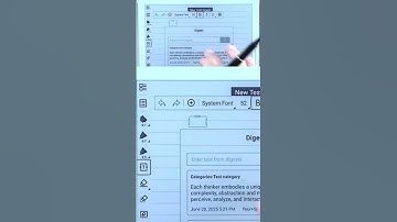 Een samenvatting toevoegen aan een notitie in de @supernote_official #beta. #supernote #eink #epaper