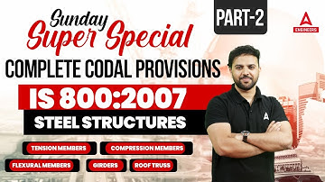 Codal Provisions in Civil Engineering | IS 800 Code 2007 Steel Explanation | By Rehan Sir