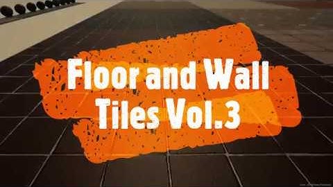Floor and Wall Tiles Vol.3 (UE4) -Preview-
