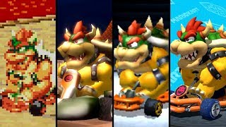 Evolution of Bowser in Mario Kart (1992-2019)