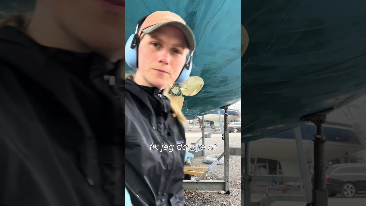 ⁣Polering eller bundmaling af propellen? Se hvad vi har valgt! 🪩