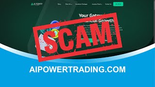 Aipowertrading.com SCAM