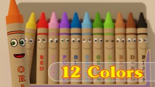 Boya Kalemlerinin Renkleri Şarkı Söyleyen Boya Kalemleri