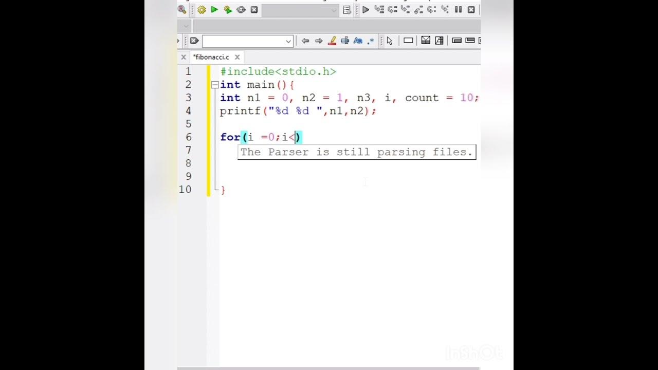 C program to print Fibonacci series.. #shorts #youtubeshorts - YouTube