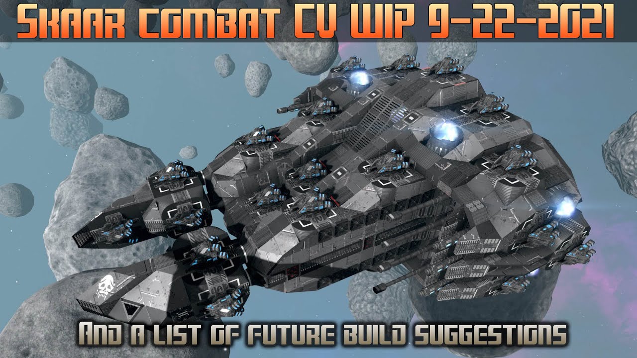 Empyrion Galactic Survival Skaar combat CV WIP 9222021 YouTube