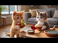 Ginger Kitten And Calico Kitten Rescue Baby Cardinal And Care For It And Helps Reunite With Mama 🐱🐦