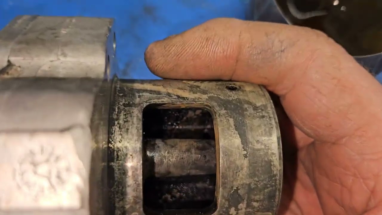 EGR cleaning experiment. 