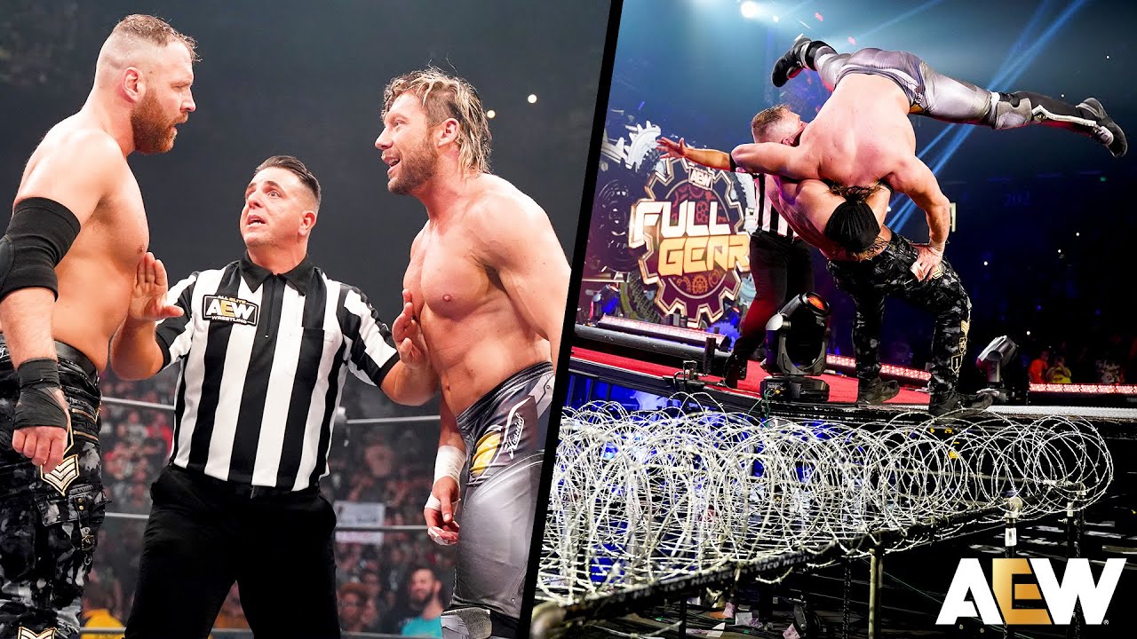 NO COMMENTARY FULL MATCH: JON MOXLEY vs. KENNY OMEGA in an