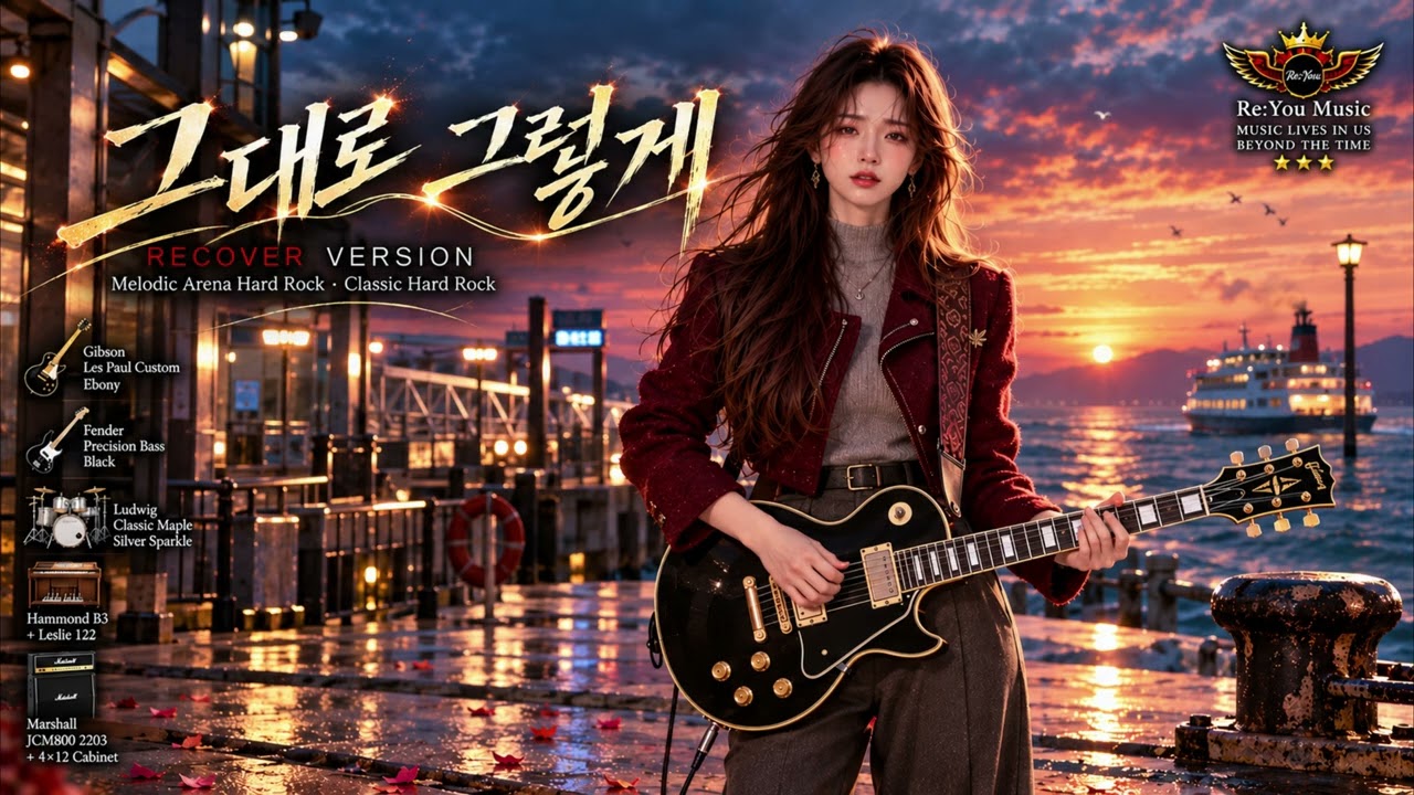 🎙️ 그대로 그렇게 [Re:You] 🔥 휘버스 1978 명곡을 Arena Hard Rock 으로 다시 ReCover 하다 🎸 왜 아직도 이별은 이렇게 뜨거울까?